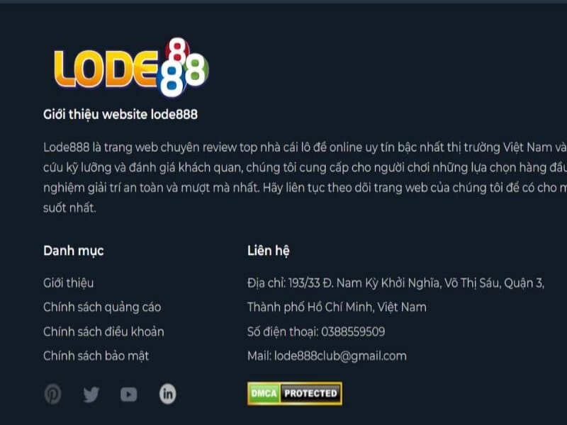 Lode888 chỉ là trang chuyên đánh giá về các nhà cái